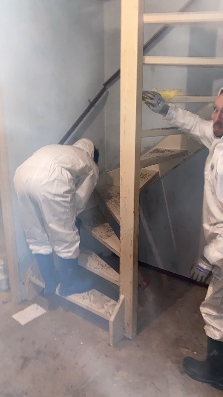 Woning voor en na ontruiming