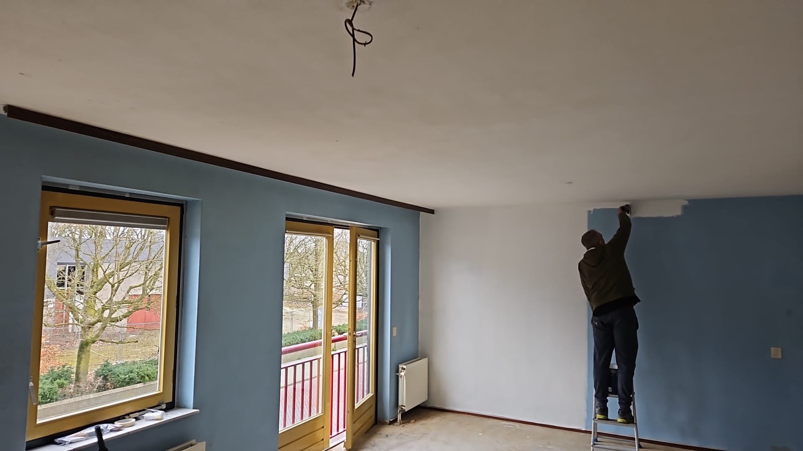Woning voor en na ontruiming